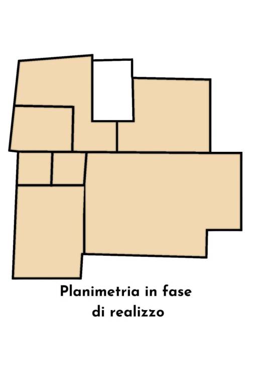 Planimetria in fase di realizzo