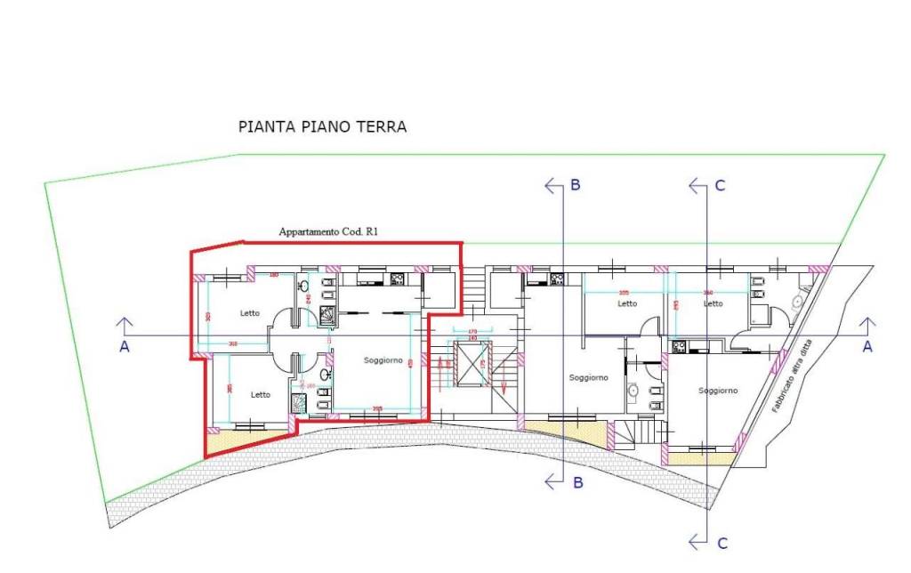 PLANIMETRIA APPARTAMENTO