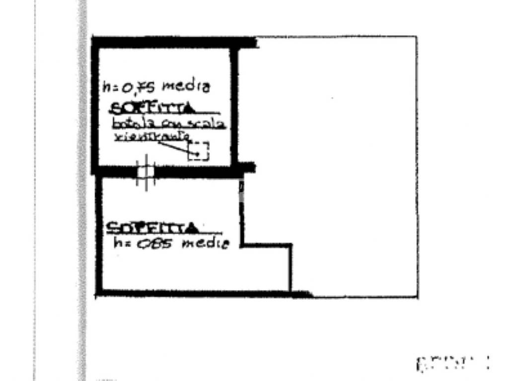 PLAN SOFFITTA