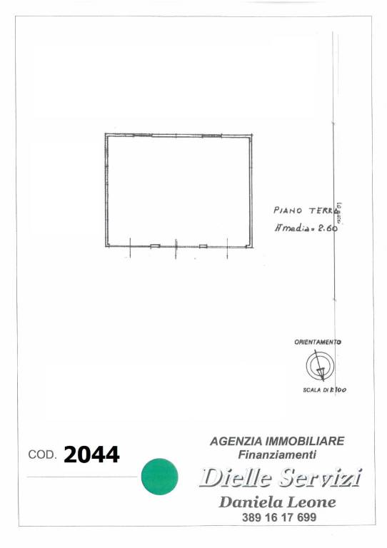 Cod. 2044 Planimetria 2