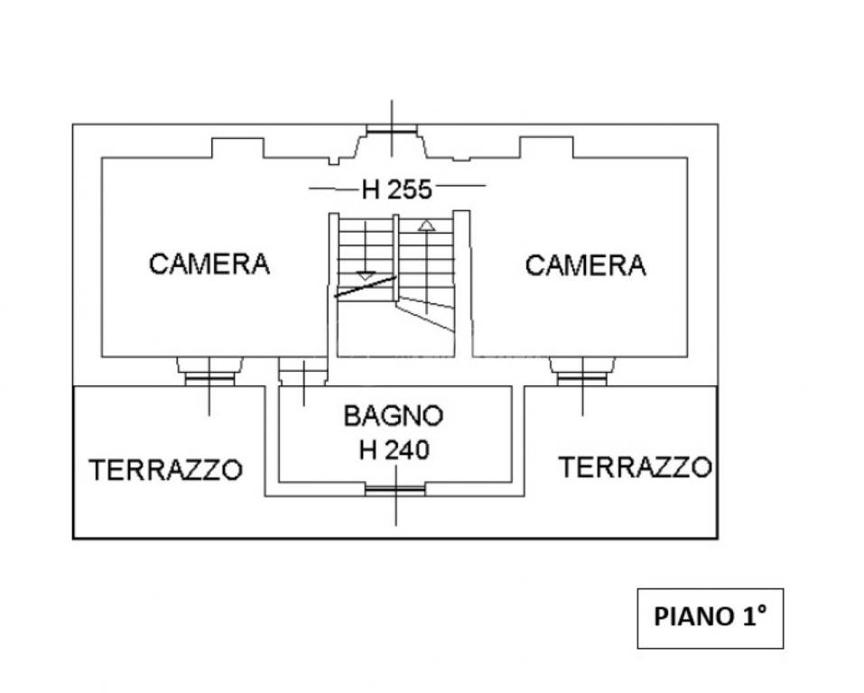 planimetria primo piano 