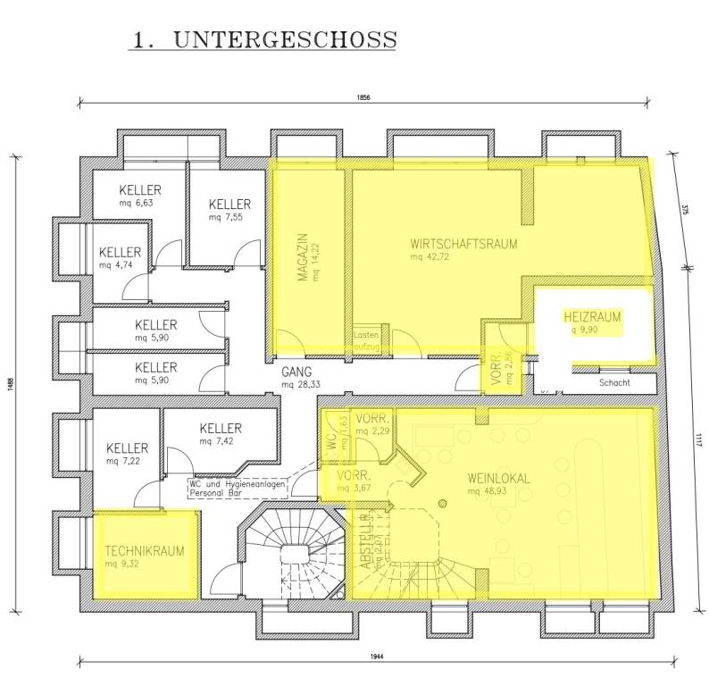 Keller-Magazin-Weinkeller-im-Untergeschoss-als-Zub