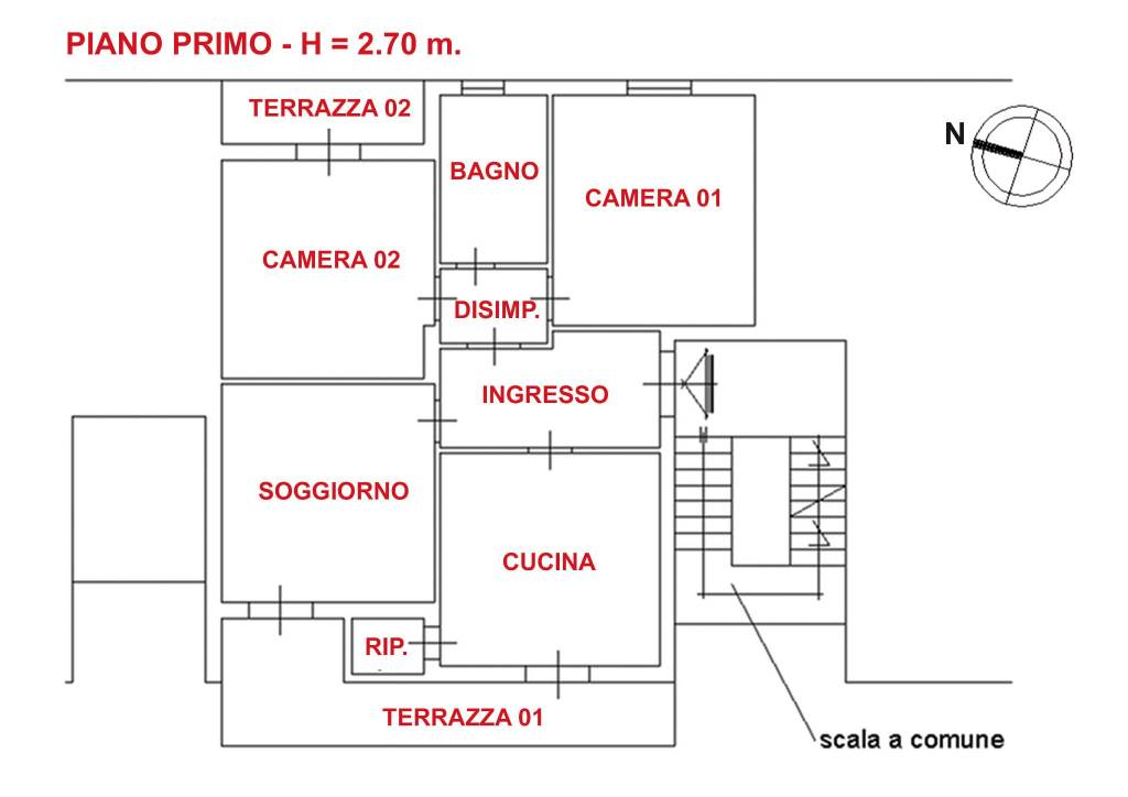 Planimetria APPARTAMENTO