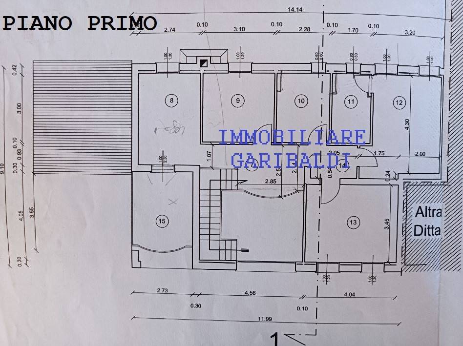 PIANTA 1° PIANO