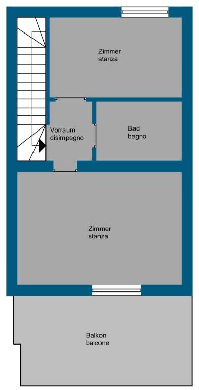 Planimetria 2° piano