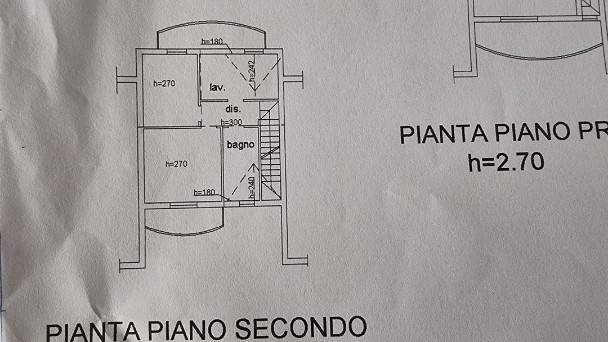 Planimetria Piano Secondo