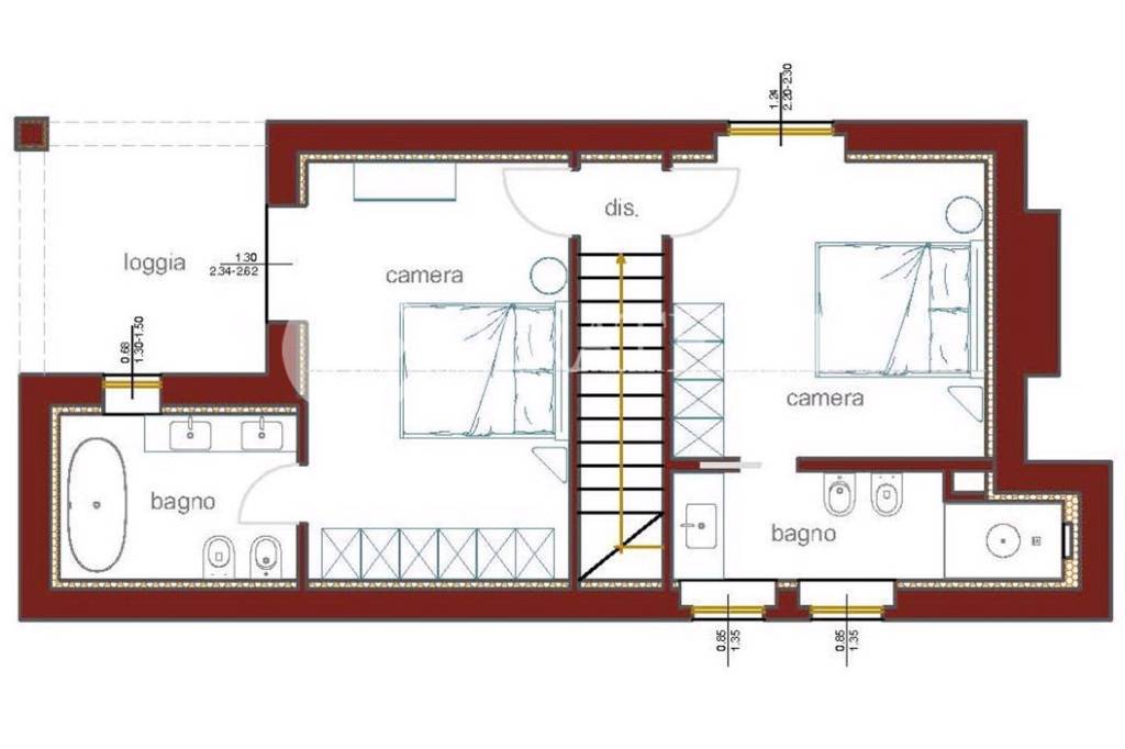 Casale di nuova costruzione a Montalcino