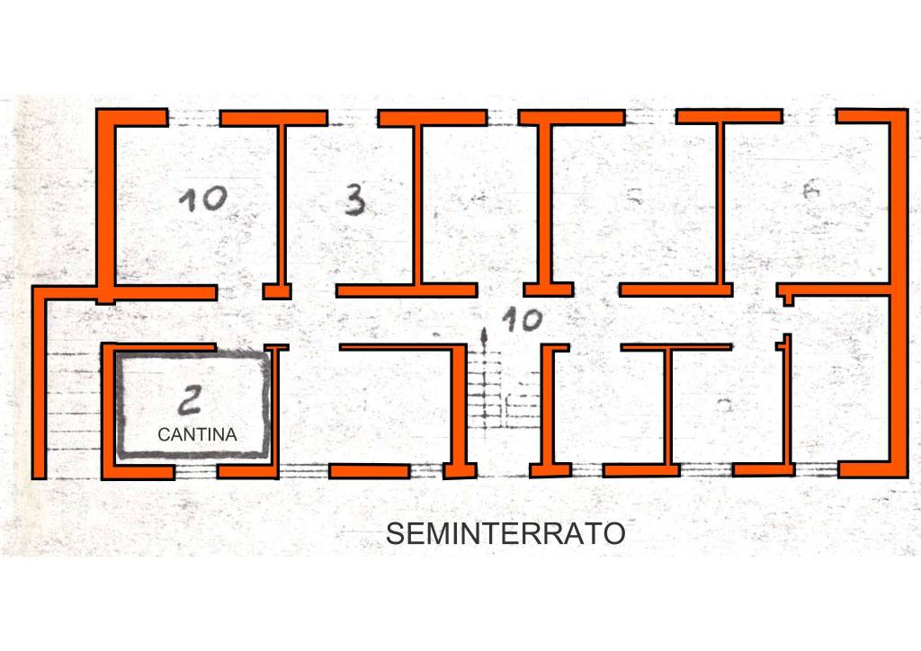 Planimetria cantina