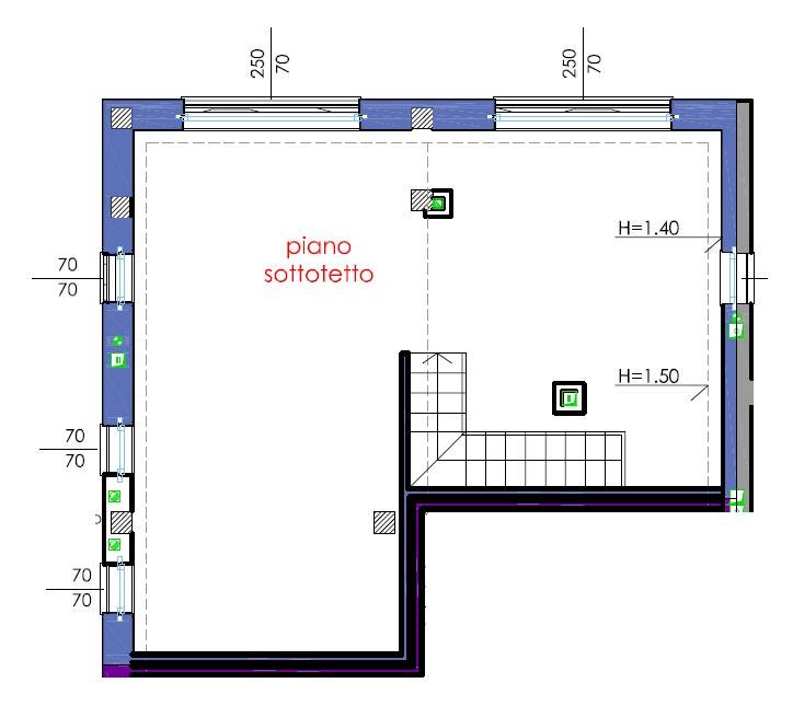 Piano quarto Sottotetto Attico