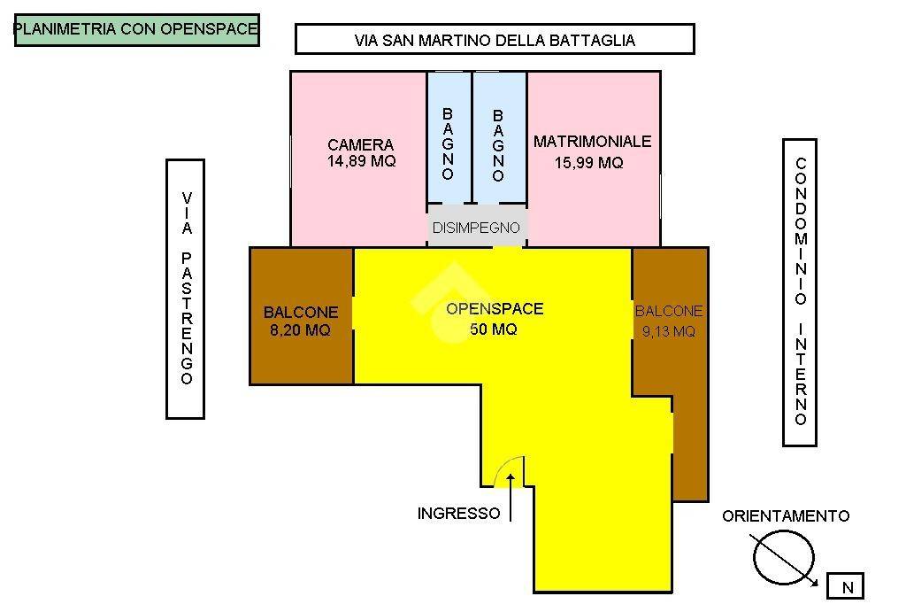 PLANIMETRIA CON OPENSPACE