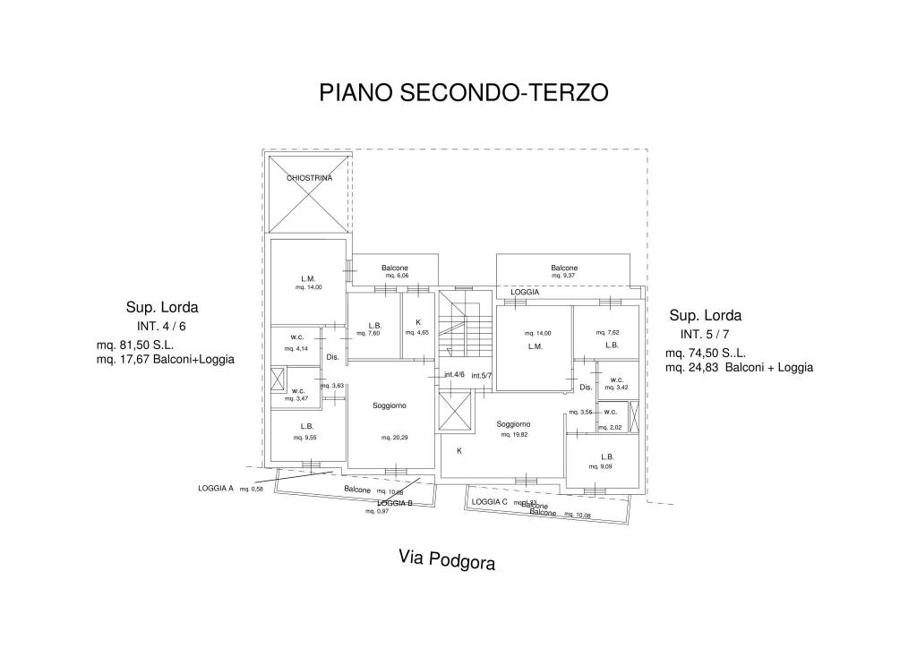 PIANO SECONDO E TERZO 1