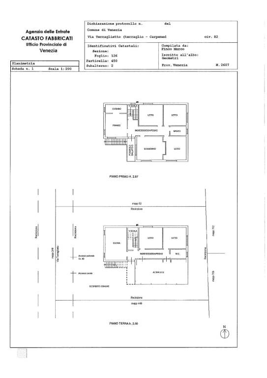 plan. immobile + garage 1