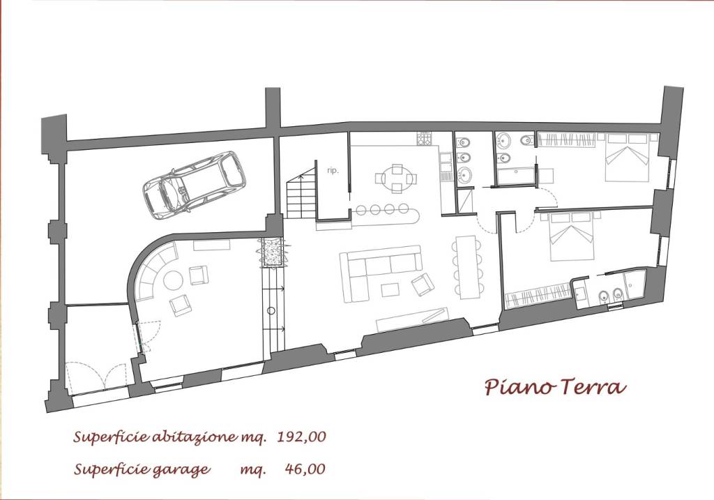 planimetria piano terra