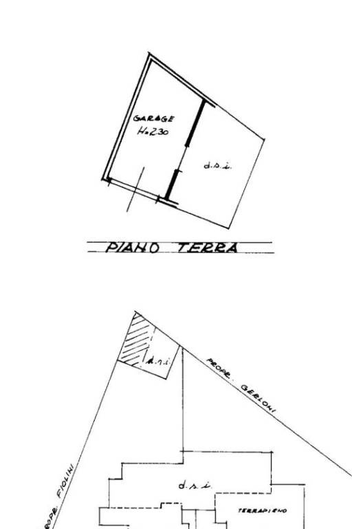 planimetria 2 box piano terra