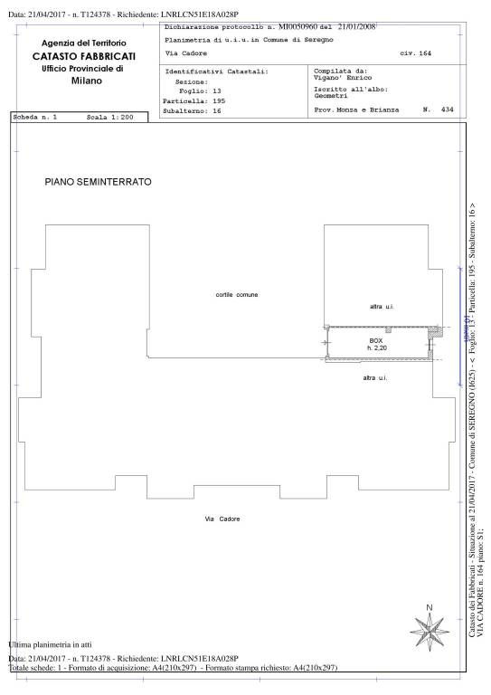 planimetria box 1