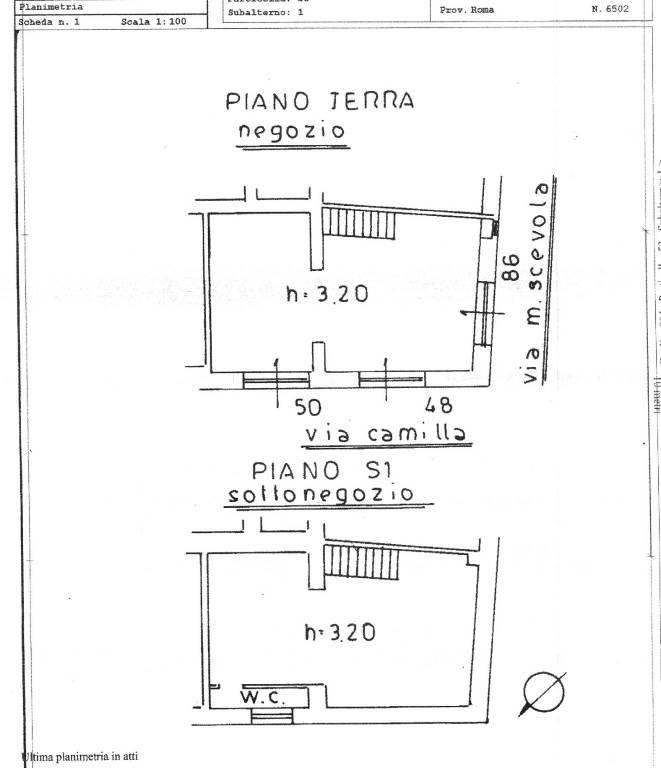 Planimetria v.camilla