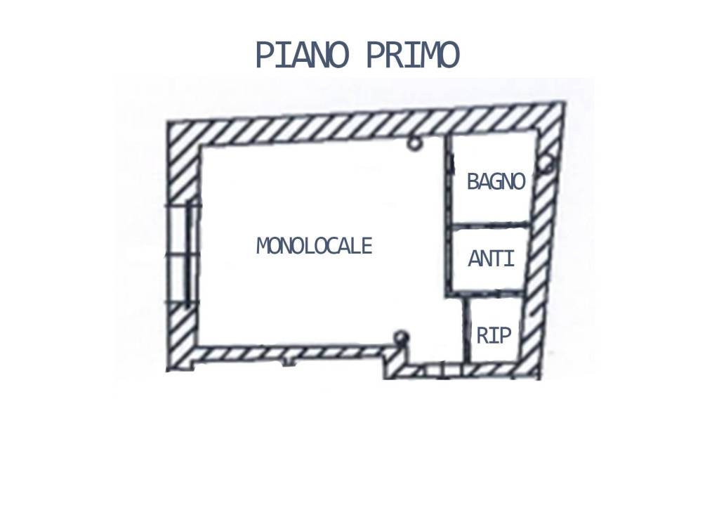 plani monolocale sito