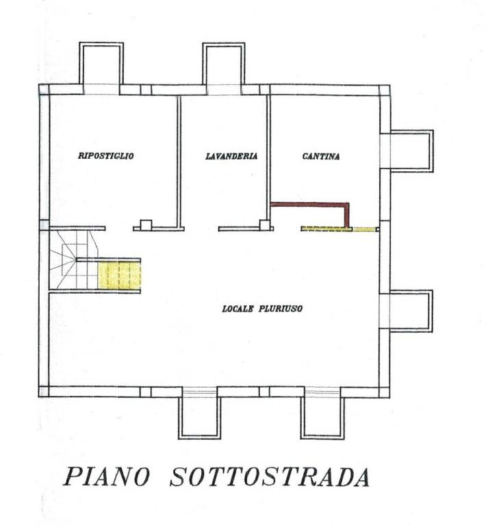 Piano seminterrato