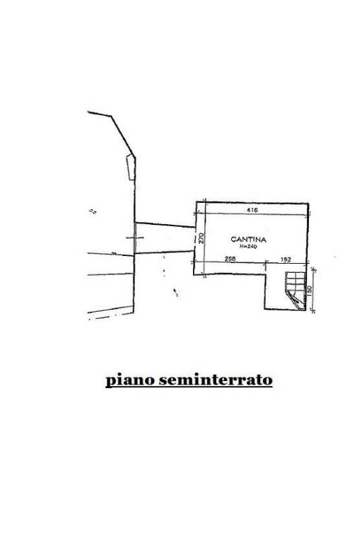 piano seminterrato