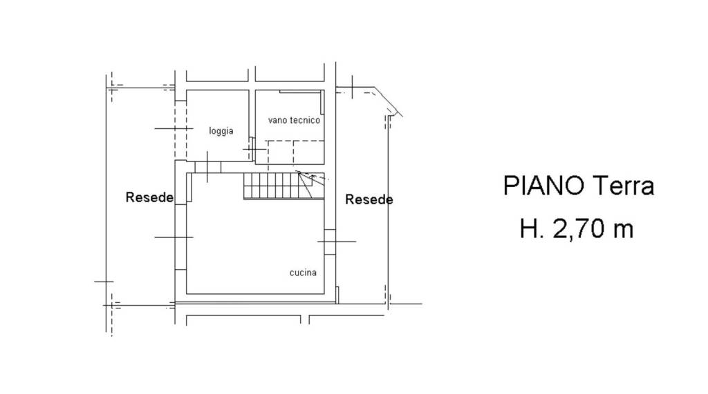 Planimetria piano terra