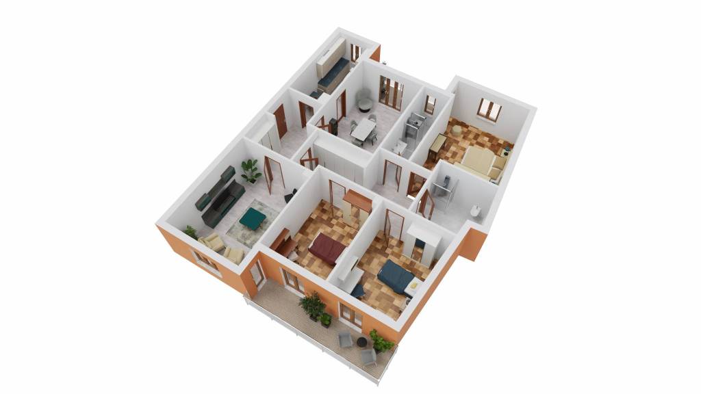 Planimetria 3D vista2