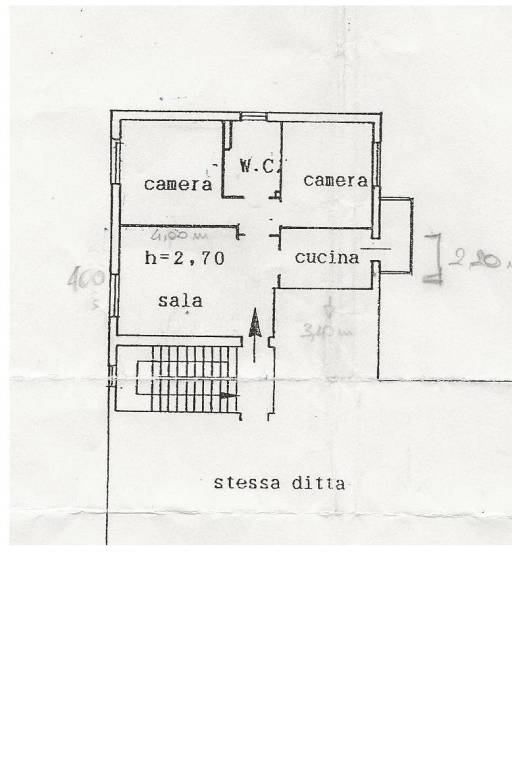 planimetria modificata