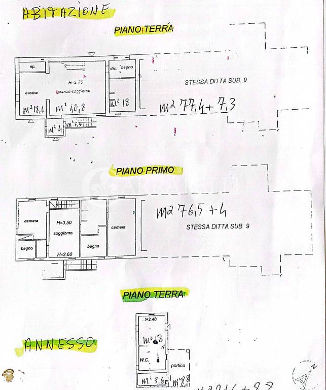 Planmetria Rif.10072