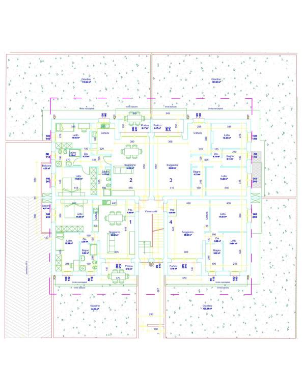 Planimetria piano terra 1