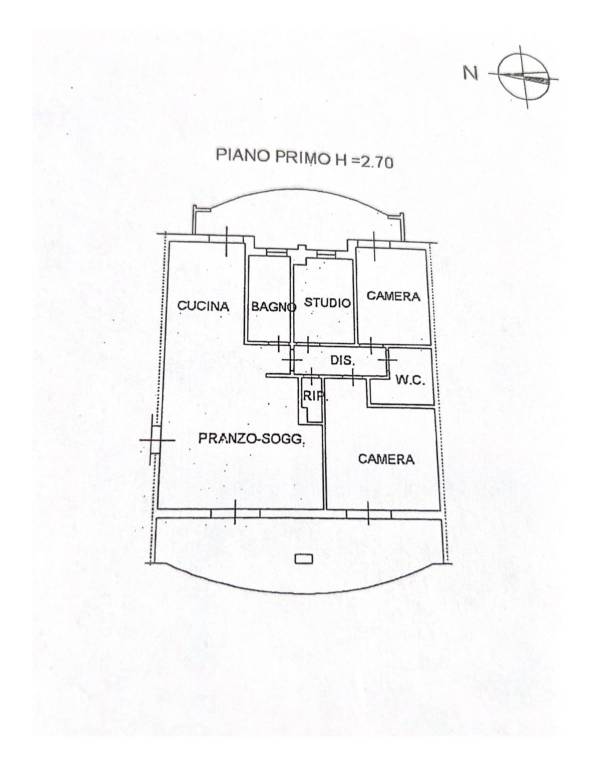 PIANO PRIMO H =2.70 1