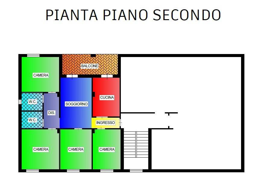 PLANIMETRIA PIANO SECONDO NINO BASILE