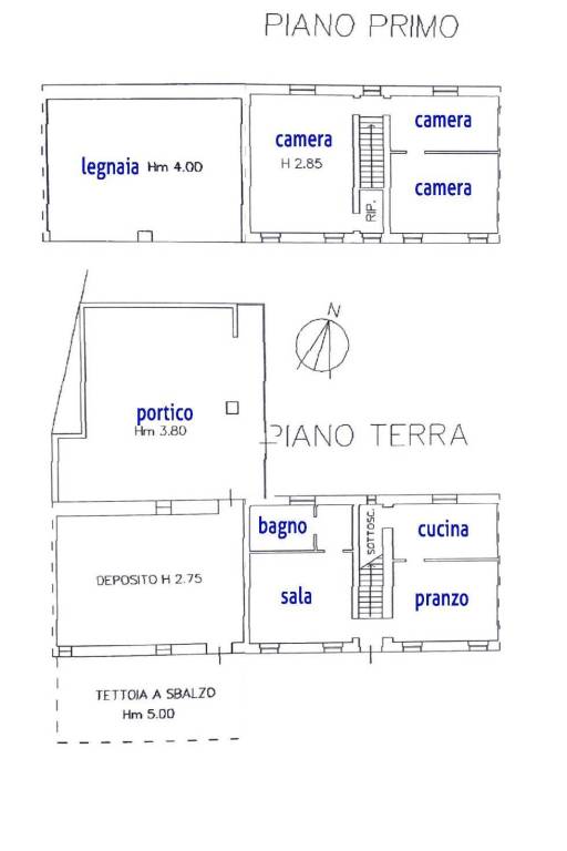 Pianta fabbricato A copia