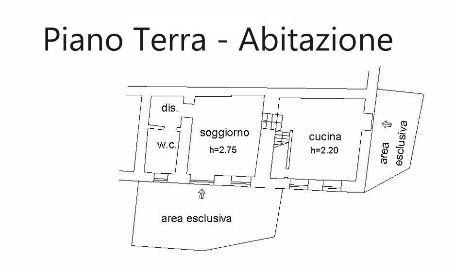 1 PLN ABITAZIONE PIANO TERRA