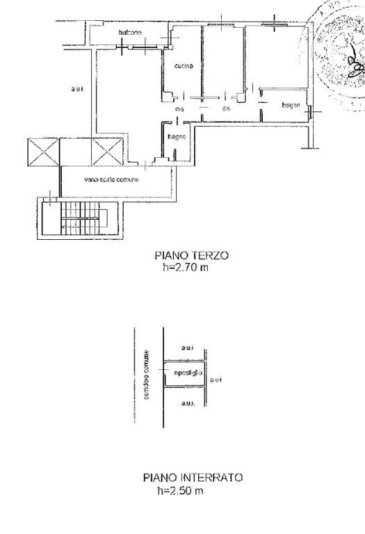 SCHEDA CATASTALE VIA GAMBIRASIO