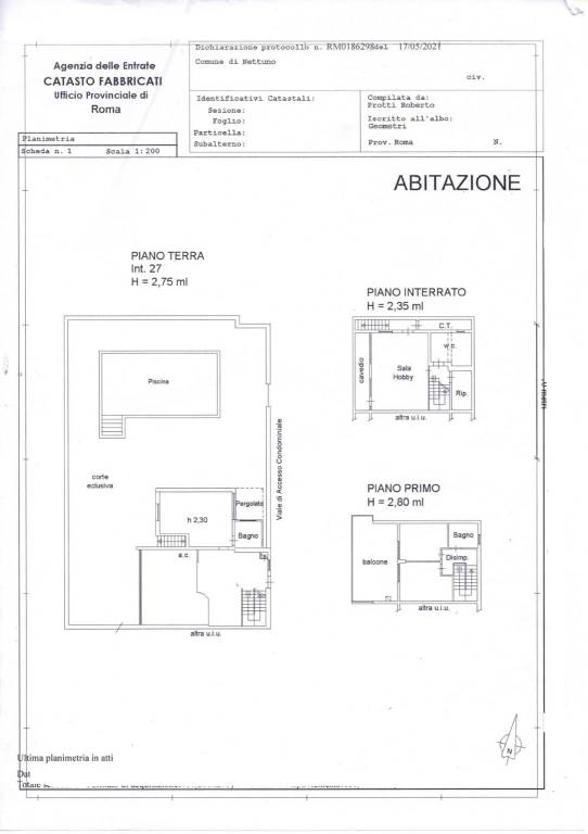 plan colle paradiso gabriele