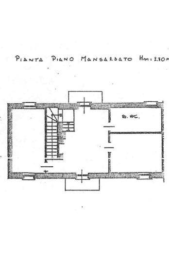 PLANIMETRIA PIANO MANSARDATO