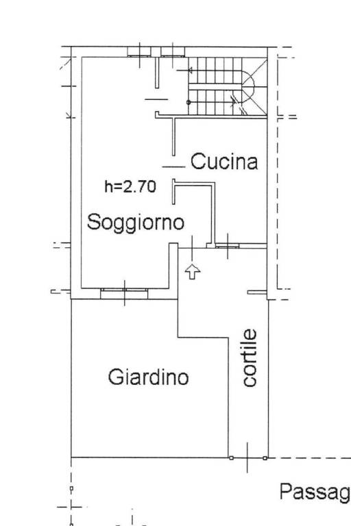 Plan CA.1716 piano terra