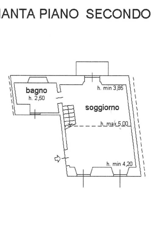 Plan AA.4017 piano secondo