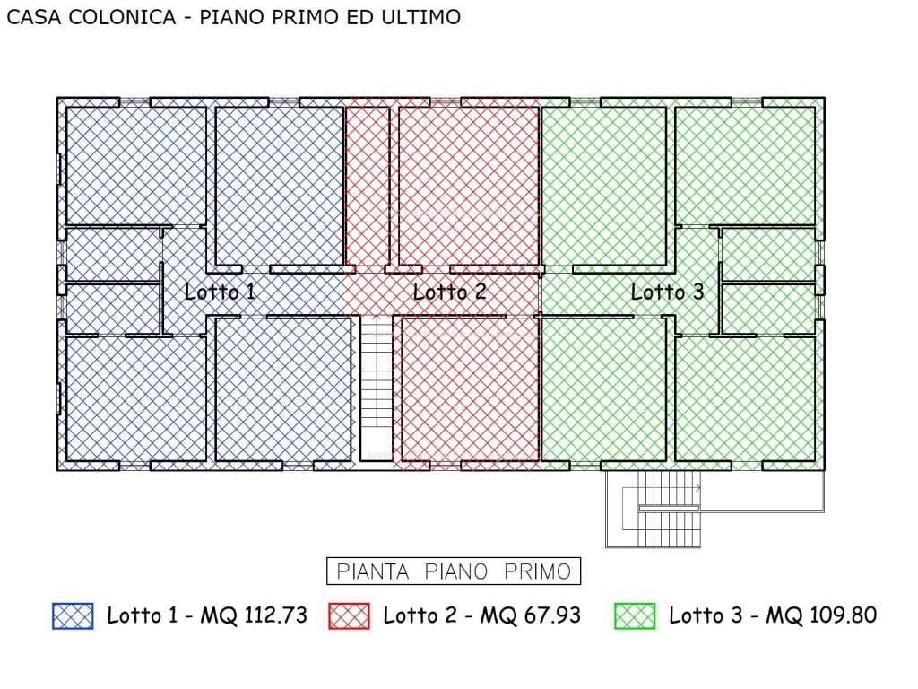 Casa Colonica Piano Primo