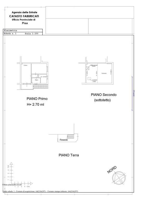 Planimetria appartamento