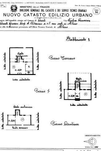 planimetria catastale appartamento