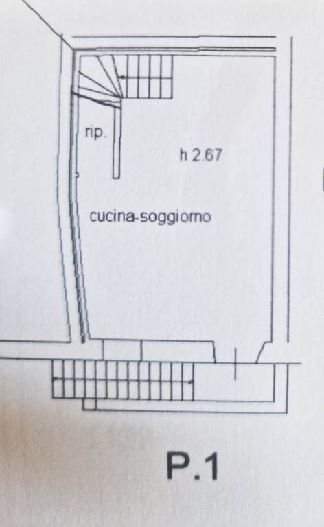 pianta piano primo casa