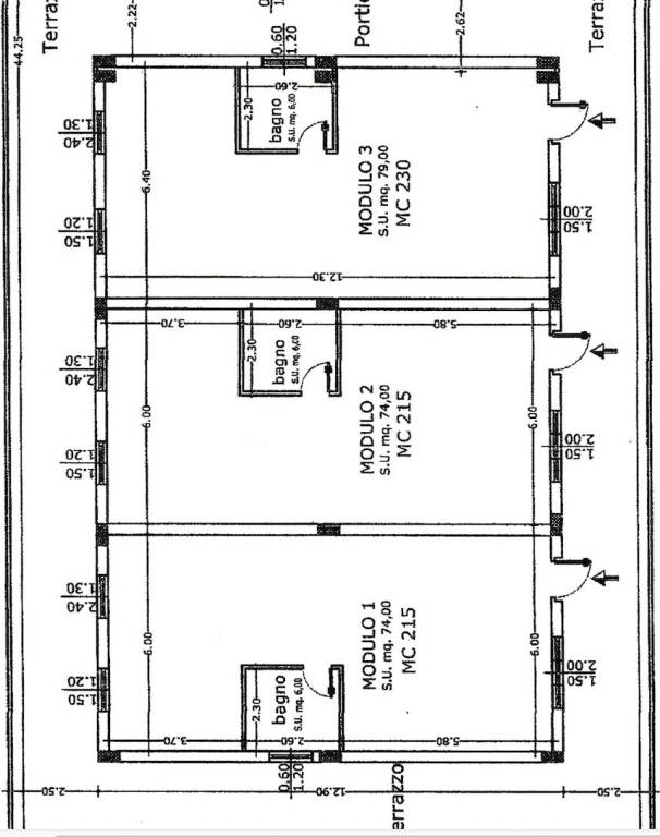 planimetria uffici piano 1