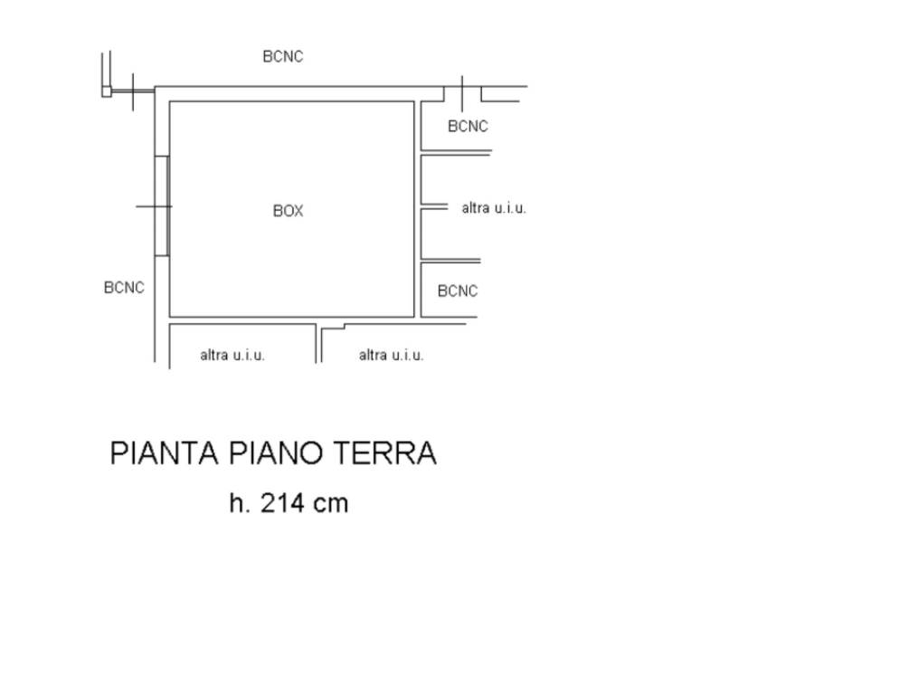 planimetria box