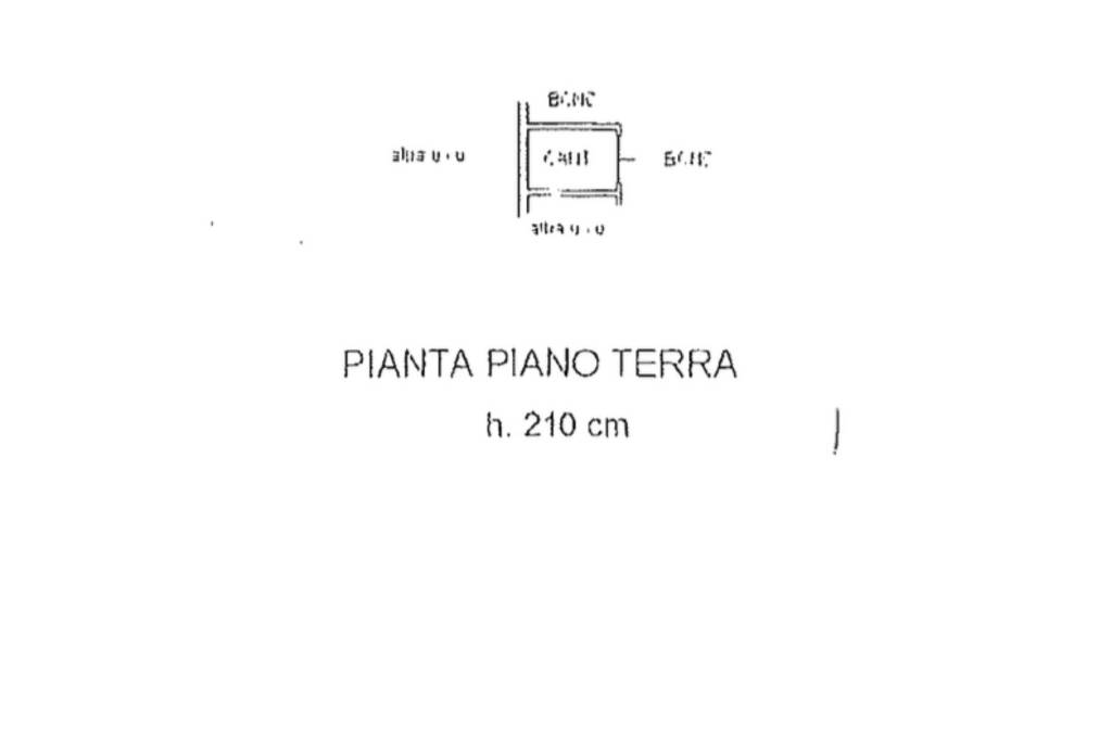 planimetria cantina