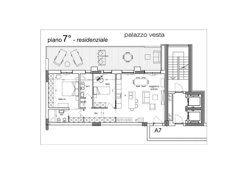 Appartamento a7 Vesta 1