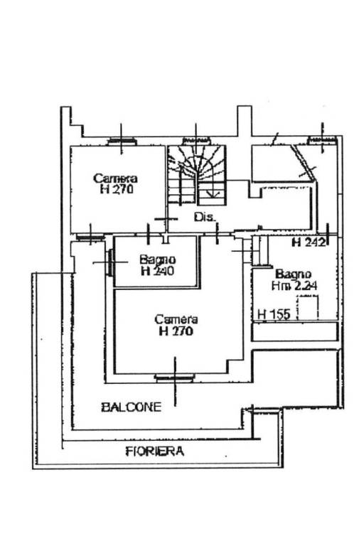 Plan CA.1734 piano primo