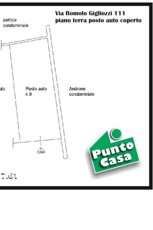 planimetria posto auto Gigliozzi