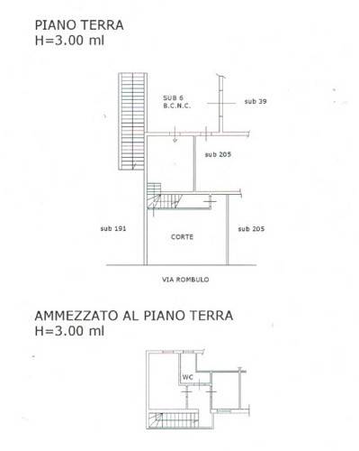 Planimetria Largo S.Caronia Roberti 28