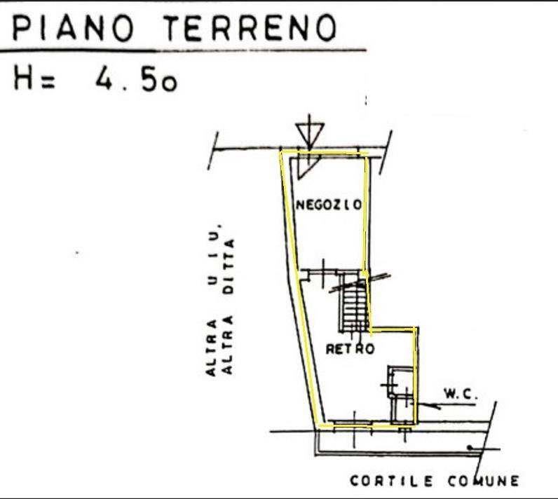 Planimetria piano terra