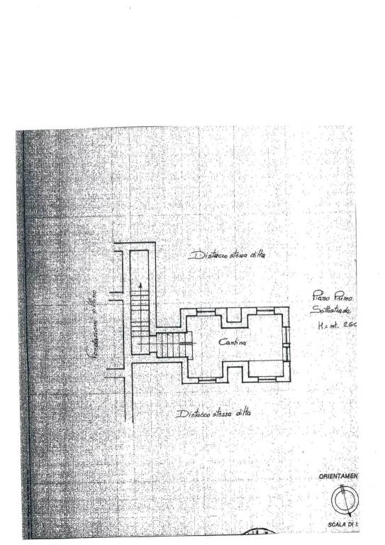 Plan. Portali Cantina